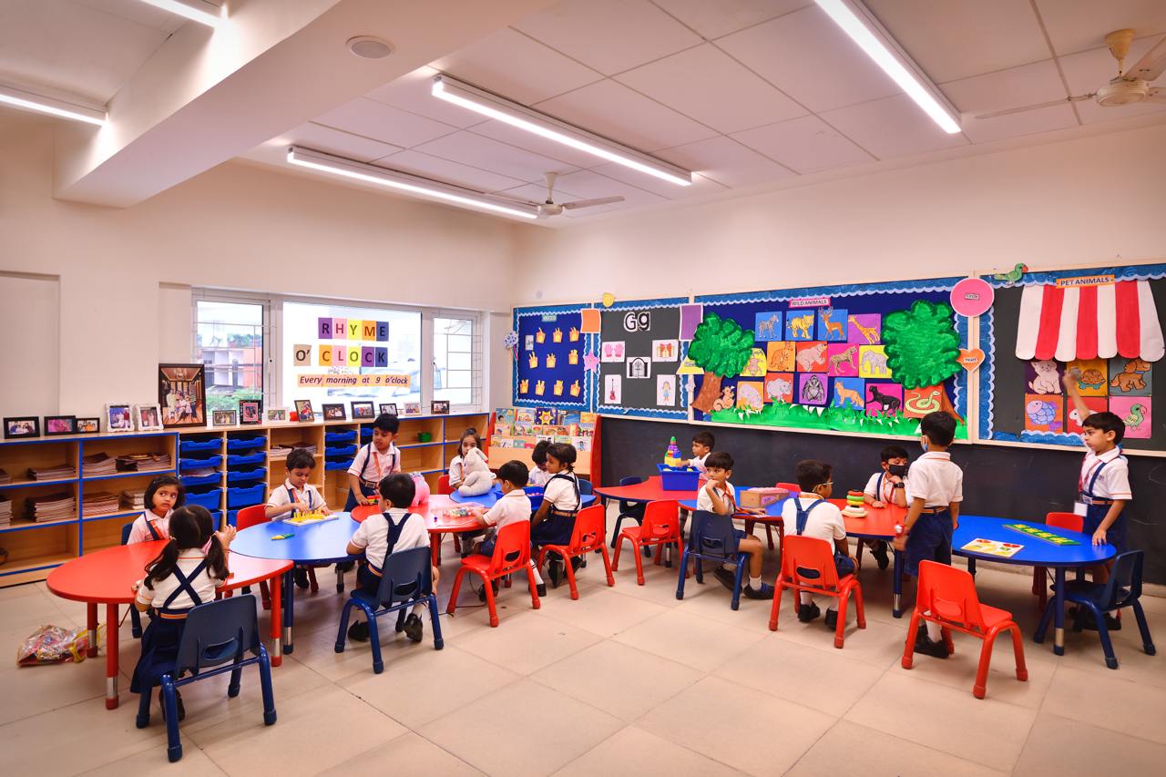 Interactive classrooms with digital learning tools